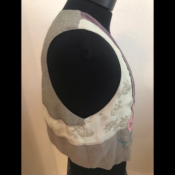 FAITH Multi Fabric VEST/TOP SZ Small - Picture 5 of 8